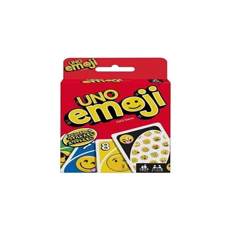 Uno Emoji Card Game, Multicolour