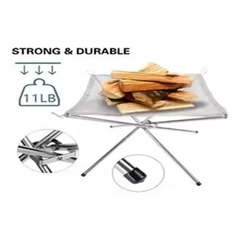 Campfire Rack, Outdoor Wood...