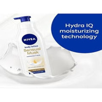 Nivea Sensual Musk Body Lotion, Musk Scent, Normal To Dry Skin, 400ml