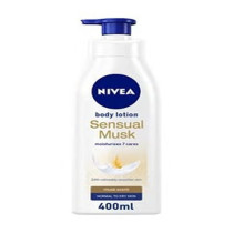 Nivea Sensual Musk Body Lotion, Musk Scent, Normal To Dry Skin, 400ml