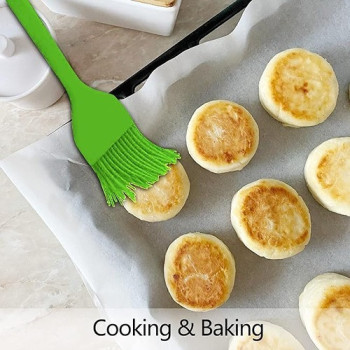 Barbecue Basting Brush Green Colour, 21 x 3.5cm