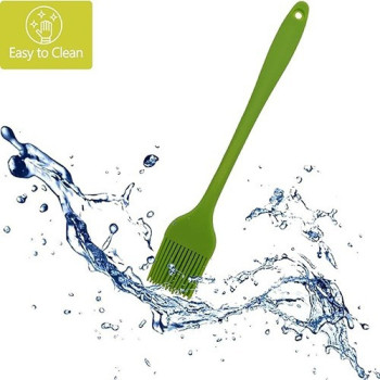 Barbecue Basting Brush Green Colour, 21 x 3.5cm