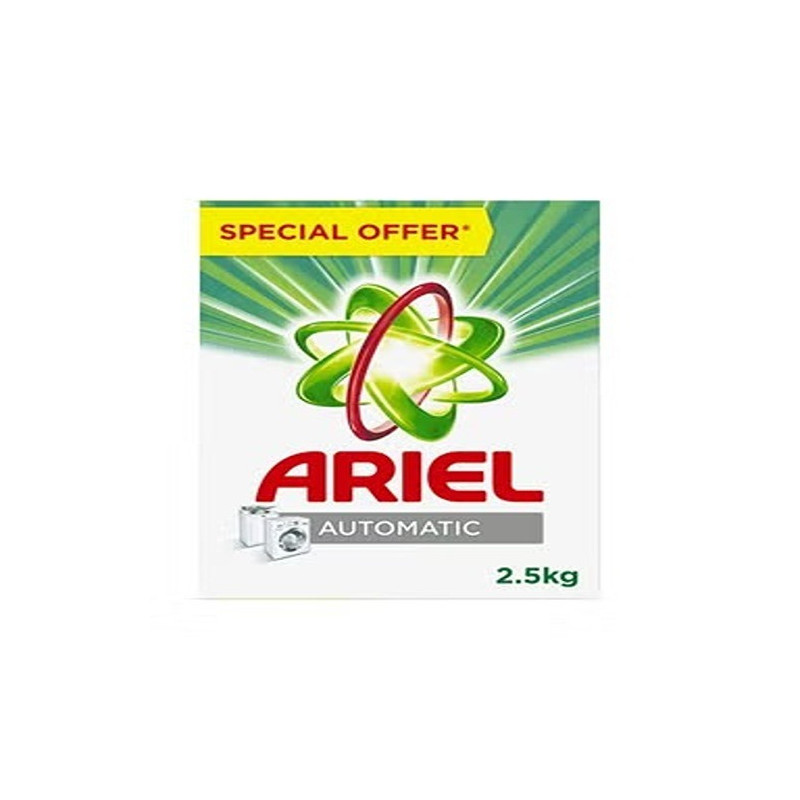 Ariel Pack Of 2 Detergent Powder Special Offer, 2.5 Kg
