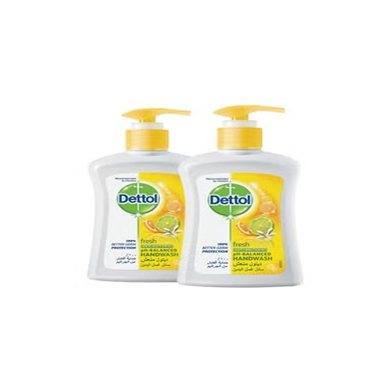 Dettol Pack Of 2 Anti-Bacterial Handwash, 200 ml