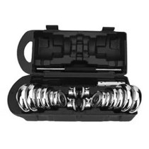 2-Piece Prosports Dumbbell Set With Protective Case, 15 Kg