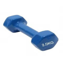 1-Piece Weight Lifting Training Dumbbell, Blue Colour, 2Kg