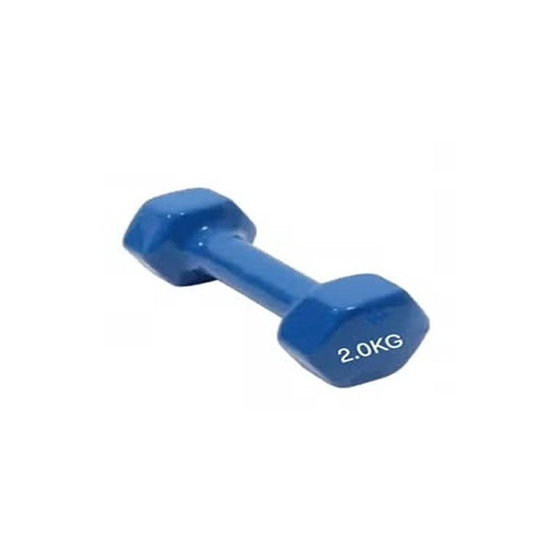 1-Piece Weight Lifting Training Dumbbell, Blue Colour, 2Kg