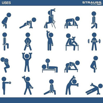 1-Piece Weight Lifting Training Dumbbell, Blue Colour, 2Kg