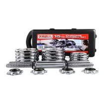 2-Piece York Fitness Dumbbell Set, 15 Kg
