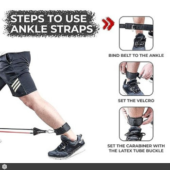 Fitness Insanity Resistance Band Set, Include 5 Stackable Exercise Bands 13.46 Inch