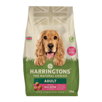 Harringtons 12kg Complete Salmon and Potato Adult Dry Dog Food