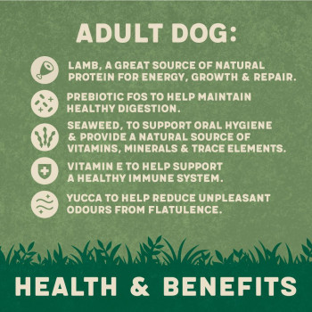 Harringtons 4kg Complete Lamb and Rice Adult Dry Dog Food