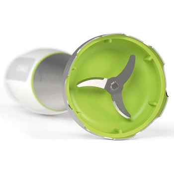 Kenwood Hand Blender 600W With 500Ml Chopper, 500Ml Beaker, Whisk, Stainless Steel Wand, Triblade Technology HDP109WG, White Colour