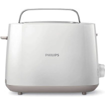 Philips Daily Toaster HD2581/01, Cool Wall, 800W, Removable Crumb Tray, Defrost And Reheat Settings, Cancel Button, 2 S
