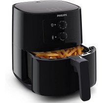 Philips Airfryer Essential - 4.1 Litre Pan, Deep Fryer Without Oil, Smart Sensing, Rapid Air, Nutriu App With Recipes