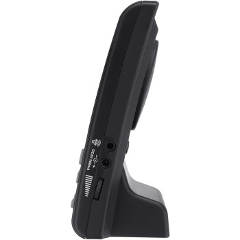 Al-Harameen Azan Clock Lcd Prayer Clock / Hijri Clock, Wall Clock / Home / Office / Mosque Azan Clock / Bedside Clock, Black Colour, HS-3011