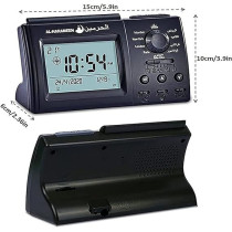 The White Shop Prayer Alarm, Wear-Resistant Durable Modern Convenient Azan Clock, Simple For All Prayers, Beeping Alarm