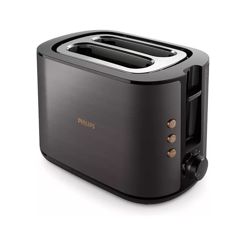 Philips 5000 Series Toaster, Black And Copper Colour, HD2650 / 31