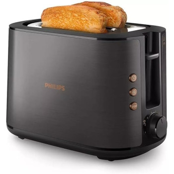 Philips 5000 Series Toaster, Black And Copper Colour, HD2650 / 31