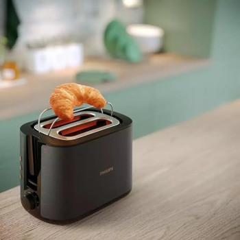 Philips 5000 Series Toaster, Black And Copper Colour, HD2650 / 31