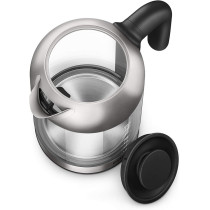 Philips Series 5000 Glass Kettle Stainless Steel, Crystal 2200W 1.7L, Mid Entry Light Status Indicator HD9339 / 81
