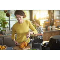 Philips Premium Airfryer XXL With Fat Removal Technology, 3LB / 7QT, Black, HD9650 / 96