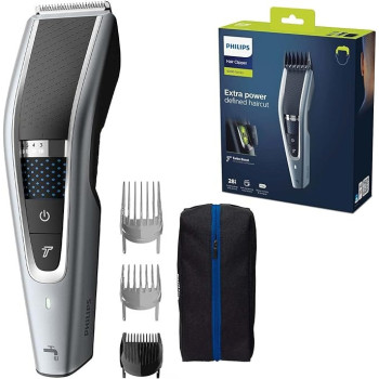 Philips HC5630 / 15 Series 5000 Hair Trimmer With 28 Length Settings, 3 Comb Attachments And Turbo Mode