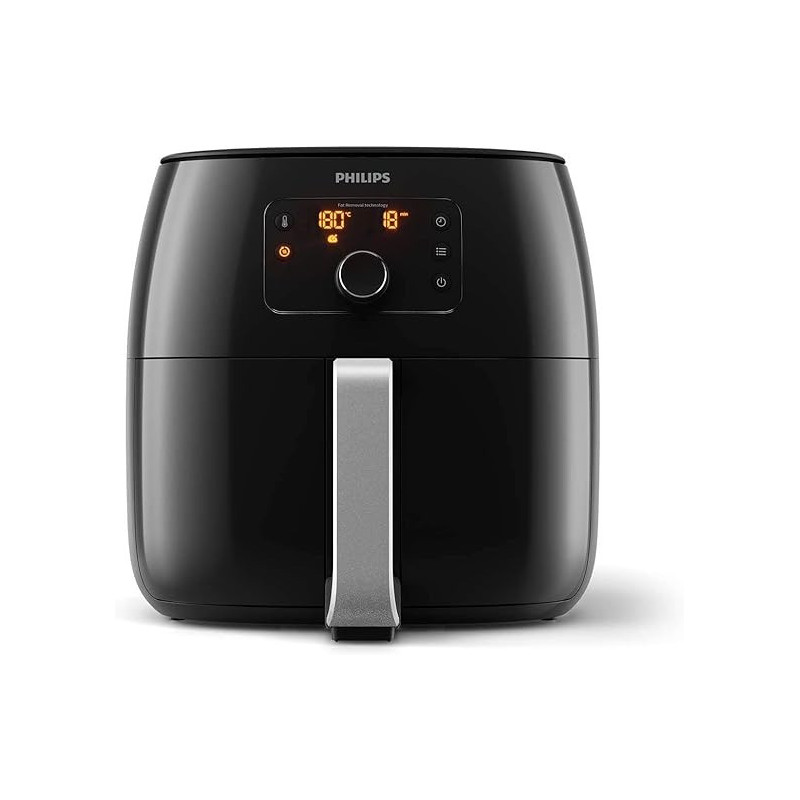 Philips Avance Collection 2200W 1.4 Kg Air Fryer, With Fat Removal Technology For Healthy Cooking / Baking / Grilling, XXl, HD9650 / 91, Black Colour