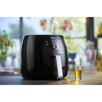 Philips Avance Collection 2200W 1.4 Kg Air Fryer, With Fat Removal Technology For Healthy Cooking / Baking / Grilling, XXl, HD9650 / 91, Black Colour