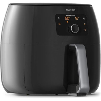 Philips Avance Collection 2200W Air Fryer, With Fat Removal Technology For Healthy Cooking / Baking / Grilling, Hd9650 / 91, Black, 1.4Kg XXL