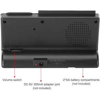 Islamic Azan Alarm Clock, Muslim Azan Table Prayer Clock HA-3006, Digital Muslim Prayer Alarm Athan Islam For Prayer