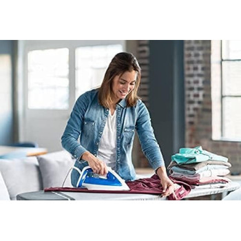 Gratus Steam Iron Ceramic Soleplate And Temperature Control, Blue Colour, GSI1200UC