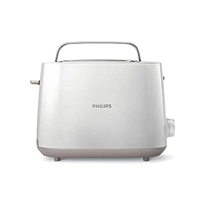 Philips HD2581 / 01 Electric Toaster, 2 Slices, White Colour