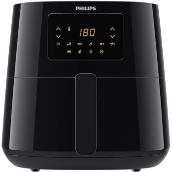 Philips Kitchen Appliances Essential Airfryer Xl 2.65LB / 6.2L Capacity Digital With Rapid Air Technology, Easy Clean Basket, Black Hd9270 / 91