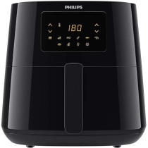 Philips Kitchen Appliances Essential Airfryer Xl 2.65LB / 6.2L Capacity Digital With Rapid Air Technology, Easy Clean Basket, Black Hd9270 / 91
