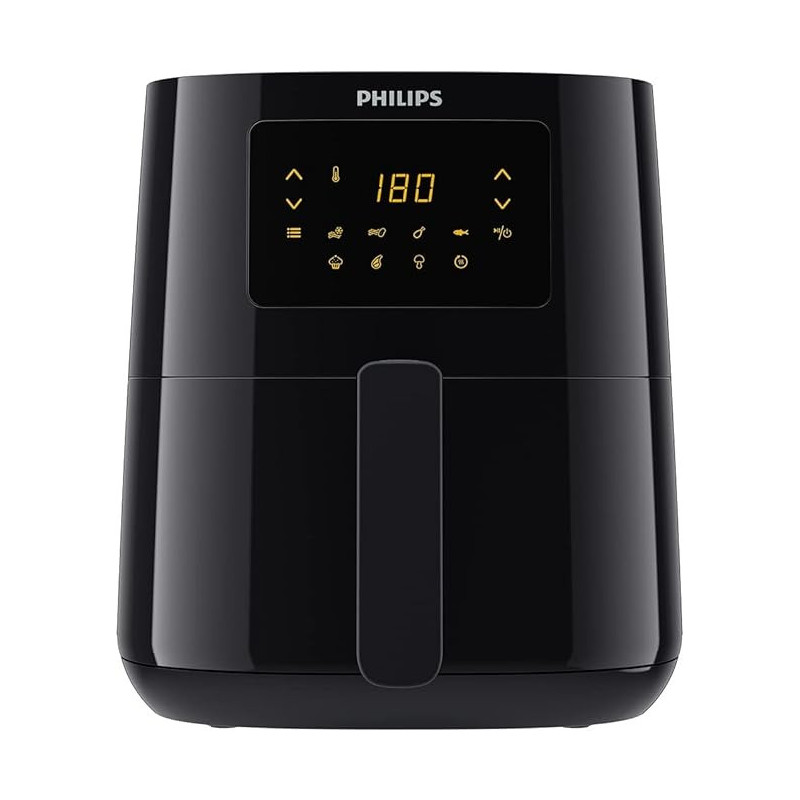 Philips Essential Airfryer 1400W 4.1L, Digital, 7 Presets, Black Colour, Blackhandle, 50HZ, HD9252 / 91