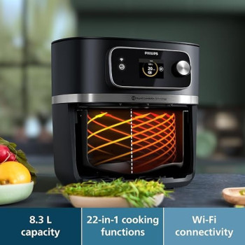 Philips 7000 Series Air Fryer Combi XXXL Connected With Food Thermometer HD9880 / 90