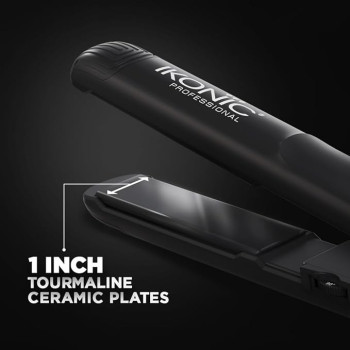 Ikonic Hair Straightner - Glam, Black Colour