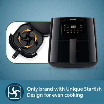 Philips Digital Xl Airfryer, HD9280 / 90, 6.2 LTR, Wifi Enabled, Touch Panel, 5000 Series XL, 1.2KG, Rapid Air Technology