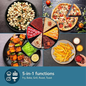 Philips Digital Xl Airfryer, HD9280 / 90, 6.2 LTR, Wifi Enabled, Touch Panel, 5000 Series XL, 1.2KG, Rapid Air Technology