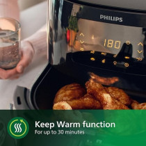 Philips Essential Xl Airfryer 2000W 6.2L, Digital, 7 Presets, Black Colour, Body / Blackhandle, 50HZ, HD9270 / 91, 1.2KG - 2000W