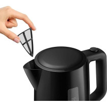 Philips Electric Kettle, 3000 Series, 2200 W, 1.7 Litre Family Size, Black, HD9318 / 21