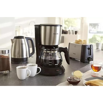 Philips Daily Collection, HD7462 / 20, Coffee Maker Semi Auto, Black Colour
