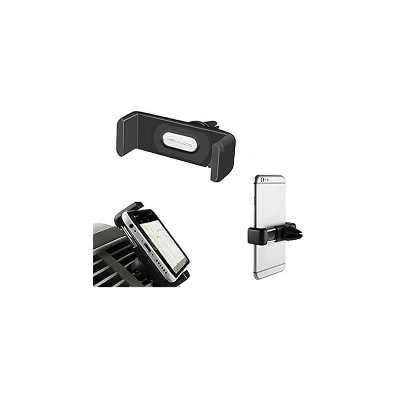 Jellico HO-30 Car Phone Mount Car Cradle Air Vent 360 Degree Rotatable 3 - 6.5, Phone Holder Compatible With iPhone 12 Series, 11 Series, LG, Oneplus, Huawei Mate30 Pro