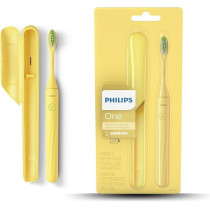 Philips One Battery Toothbrush Electric Toothbrush In Mango Model HY1100/02, Yellow Colour