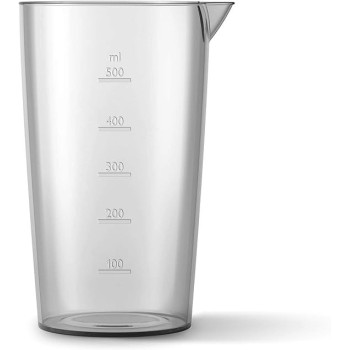 Philips 650W With Metal Bar, ProMix, 0.5L, Compact Chopper, White, 3 Pin HR2535 / 01