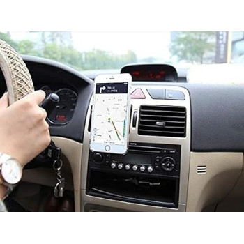 Jellico HO-55 Magneticholder, Universal Car Phone Mount Holder With Built-In 6 Strong Magnets, Anti Slip Surface, 360 Degree Rotation Air Vent