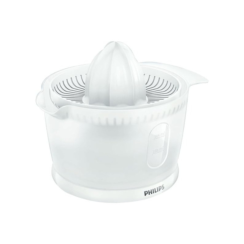 Philips Daily Collection Citrus Press Juicer, White, HR2738