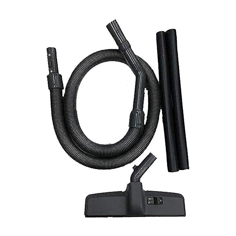Hitachi Vacuum Cleaner Pipes Full-Set-Brush, Hose, Pipe Hitachi Compactable, Black Colour