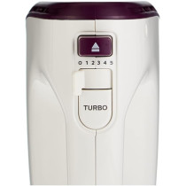 Philips Daily Hand Mixer, HR3740/11, 400W, 5 Speeds And Turbo, Wire Beaters And Dough Hooks, Easy To Clean